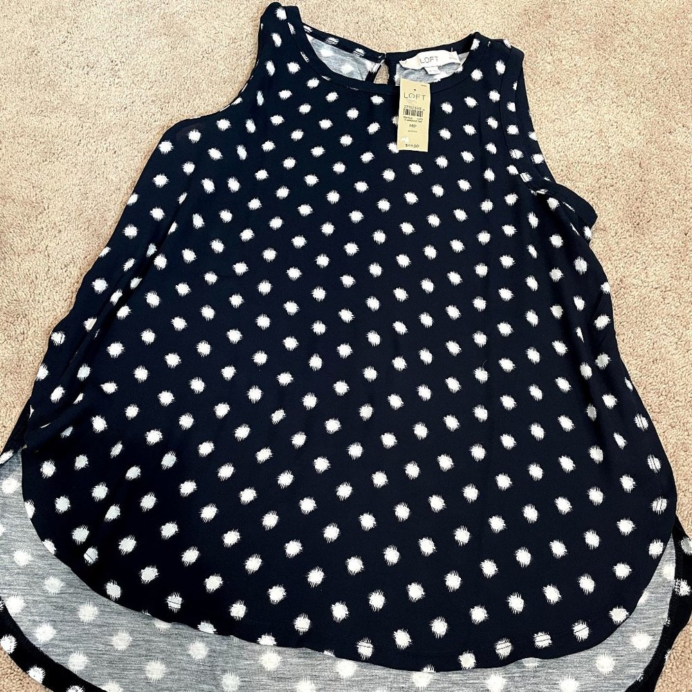 Loft Sleeveless Blouse